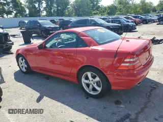 2002 Mercedes-Benz SLK 320 with VIN WDBKK65F62F246665, listed as a Copart auction lot 61410145 with Not provided miles and Salvage title. Bid and sale history available at DreamBid. Image 2.