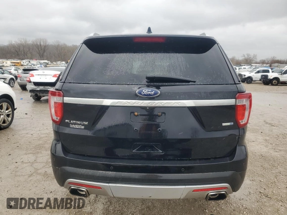 2016 Ford Explorer Platinum with VIN 1FM5K8HT9GGC86327, listed as a Copart auction lot 49594305 with 285,992 mi miles and Salvage Title. Bid and sale history available at DreamBid. Image 6.