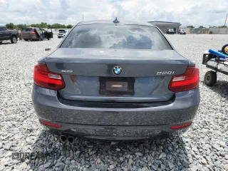 2015 BMW 2 Series 228i xDrive with VIN WBA1F7C5XFV367659, listed as a Copart auction lot 58855145 with 50,848 mi miles and Salvage title. Bid and sale history available at DreamBid. Image 6.