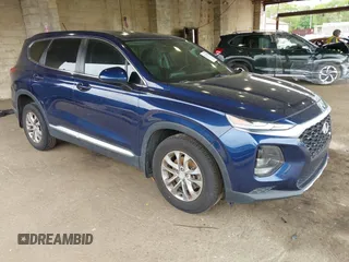 2019 Hyundai Santa Fe SE z VIN 5NMS23AD5KH105321, wystawiony jako IAAI lot #42221999 z przebiegiem 101 055 mil mil oraz . Historia ofert i sprzedaży dostępna na DreamBid. Obrazek 1.