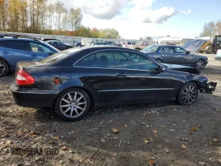 2007 Mercedes-Benz CLK 350 with VIN WDBTJ56H17F218930, listed as a Copart auction lot 75250344 with 108,722 mi miles and Salvage Title. Bid and sale history available at DreamBid. Image 3.