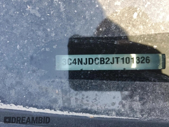 2018 Jeep Compass Limited with VIN 3C4NJDCB2JT101326, listed as a Copart auction lot 57095695 with 137,031 mi miles and Non repairable. Bid and sale history available at DreamBid. Image 14.