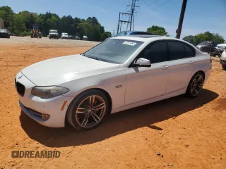 2011 BMW 5 Series 535i with VIN WBAFR7C51BC604123, listed as a Copart auction lot 53751665 with 163,851 mi miles and Clean Title. Bid and sale history available at carsss.com. Image 1.