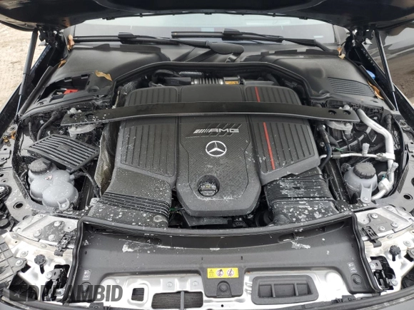 2024 Mercedes-Benz CLE 53 AMG z VIN W1KMJ6CB0RF040545, wystawiony jako Copart lot #44605135 z przebiegiem 466 mil mil oraz Szkoda całkowita • Salvage title. Historia ofert i sprzedaży dostępna na DreamBid. Obrazek 12.