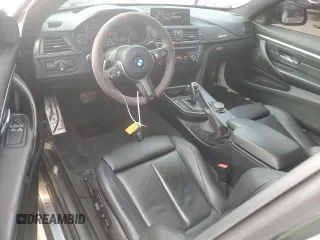 2015 BMW 4 Series 435i with VIN WBA3R1C58FK195761, listed as a Copart auction lot 82604934 with 109,642 mi miles and Salvage Title. Bid and sale history available at carsss.com. Image 8.