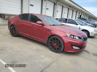 2013 Kia Optima SX with VIN 5XXGR4A63DG208778, listed as a Copart auction lot 57439155 with 169,726 mi miles and Salvage title. Bid and sale history available at DreamBid. Image 4.