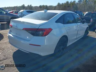 2023 Honda Civic Sedan Sport with VIN 2HGFE2F57PH510749, listed as a IAAI auction lot 41702390 with 31,820 mi miles. Bid and sale history available at carsss.com. Image 4.