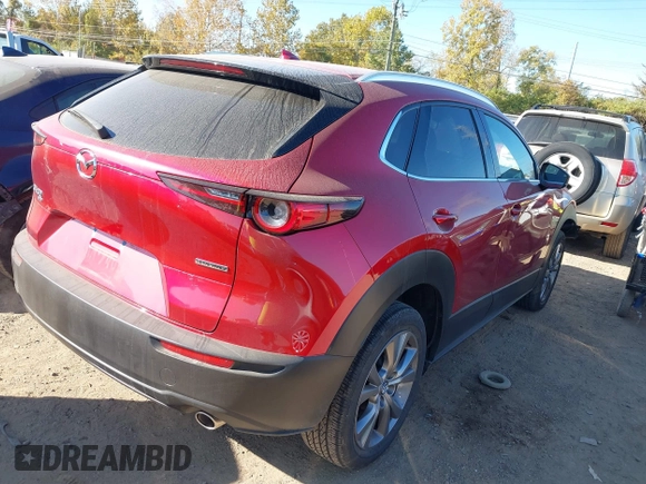 2024 Mazda CX-30 2.5 S Premium Package with VIN 3MVDMBDM0RM628115, listed as a IAAI auction lot 40679651 with 5,082 mi miles. Bid and sale history available at carsss.com. Image 4.