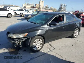 2013 Kia Forte LX with VIN KNAFT4A25D5709568, listed as a Copart auction lot 49420515 with 157,890 mi miles and Salvage Title. Bid and sale history available at carsss.com. Image 1.