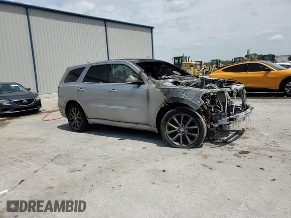 2017 Dodge Durango GT with VIN 1C4RDHDG4HC724138, listed as a Copart auction lot 54204145 with Not Provided miles and Non Repairable. Bid and sale history available at DreamBid. Image 14.