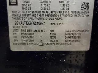 2015 GMC Terrain SLT с VIN 2GKALTEK9F6218997, выставлен на аукционе Copart как лот 88046945 с пробегом 93 684 миль миль и На запчасти • Non repairable. История ставок и продаж доступна на DreamBid. Изображение 13.