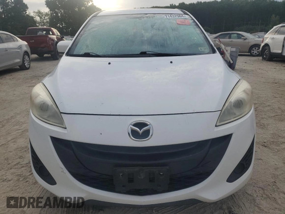 2012 Mazda 5 Sport with VIN JM1CW2BL4C0141205, listed as a Copart auction lot 71437504 with 135,271 mi miles and Salvage Title. Bid and sale history available at DreamBid. Image 5.