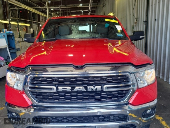 2022 Ram 1500 Big Horn with VIN 1C6RRFFG8NN179006, listed as a IAAI auction lot 42610399 with 92,912 mi miles and . Bid and sale history available at DreamBid. Image 32.