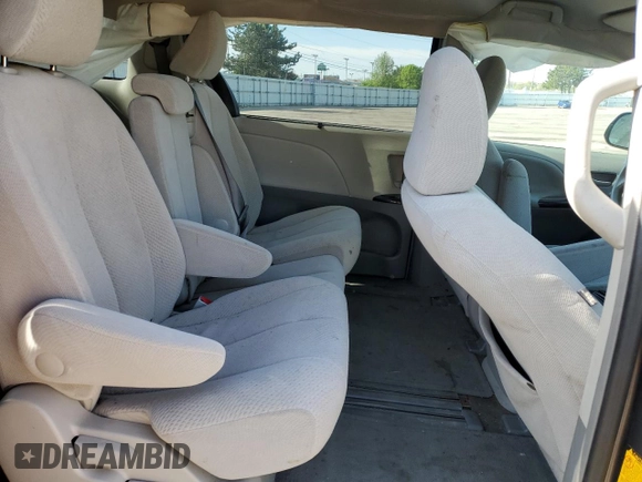 2013 Toyota Sienna LE AAS with VIN 5TDKK3DC8DS285333, listed as a Copart auction lot 54120625 with 136,389 mi miles and Salvage title. Bid and sale history available at DreamBid. Image 11.
