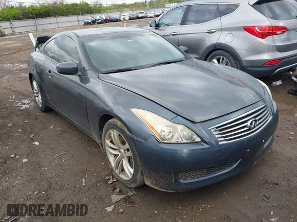 2010 Infiniti G37 Coupe x with VIN JN1CV6EL9AM151002, listed as a IAAI auction lot 42035688 with 209,757 mi miles. Bid and sale history available at carsss.com. Image 1.