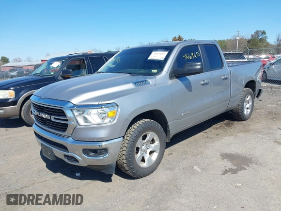 2020 Ram 1500 Big Horn with VIN 1C6SRFBTXLN165027, listed as a IAAI auction lot 41669655 with 62,341 mi miles. Bid and sale history available at carsss.com. Image 17.
