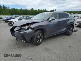 2018 Lexus NX 300h with VIN JTJBJRBZXJ2082652, listed as a Copart auction lot 58744985 with 106,090 mi miles and Salvage title. Bid and sale history available at DreamBid. Image 1.