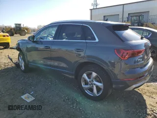 2020 Audi Q3 Premium with VIN WA1AECF3XL1106358, listed as a Copart auction lot 68481112 with 33,679 mi miles. Bid and sale history available at carsss.com. Image 2.