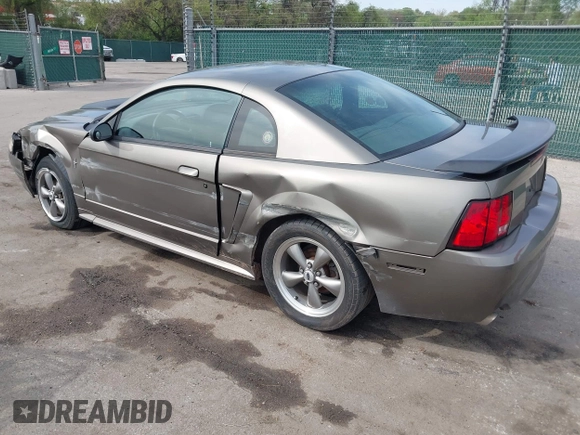 2002 Ford Mustang Standard with VIN 1FAFP40412F101781, listed as a IAAI auction lot 42108137 with 120,785 mi miles and . Bid and sale history available at DreamBid. Image 3.