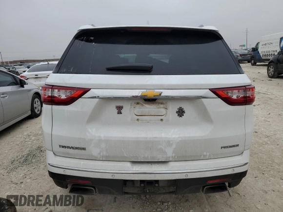 2019 Chevrolet Traverse Premier with VIN 1GNERKKW4KJ207990, listed as a Copart auction lot 44184775 with 116,405 mi miles and Salvage Title. Bid and sale history available at carsss.com. Image 6.