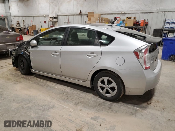 2014 Toyota Prius Four with VIN JTDKN3DU5E1795704, listed as a Copart auction lot 50186705 with 64,652 mi miles and Clean Title. Bid and sale history available at carsss.com. Image 2.
