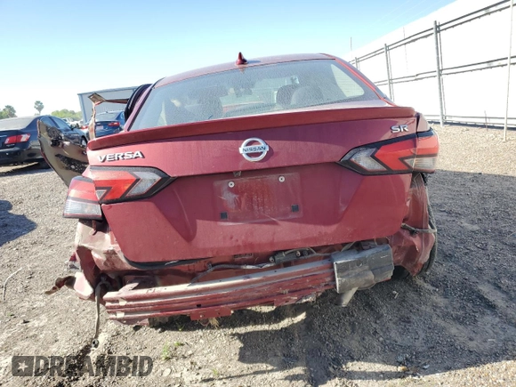 2020 Nissan Versa SR with VIN 3N1CN8FV6LL814566, listed as a Copart auction lot 52994495 with Not provided miles and Salvage title. Bid and sale history available at DreamBid. Image 6.