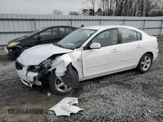 2005 Mazda 3 i with VIN JM1BK12F851282187, listed as a Copart auction lot 45145815 with 219,920 mi miles and Salvage Title. Bid and sale history available at DreamBid. Image 1.