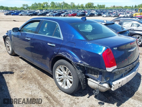 2017 Chrysler 300 with VIN 2C3CCAEG1HH566485, listed as a IAAI auction lot 39798304 with 75,695 mi miles. Bid and sale history available at carsss.com. Image 3.