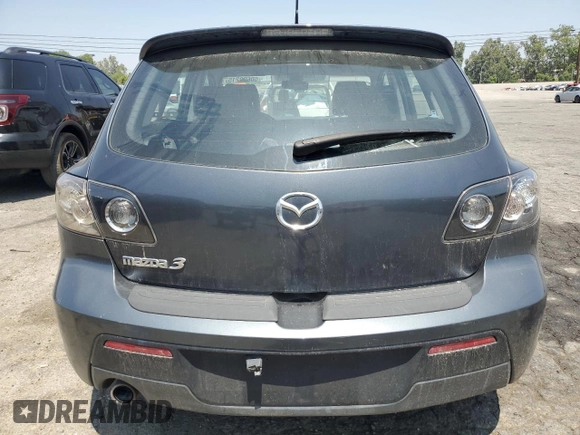 2009 Mazda 3 S Touring with VIN JM1BK344591250908, listed as a Copart auction lot 60690215 with 164,063 mi miles and Salvage title. Bid and sale history available at DreamBid. Image 6.