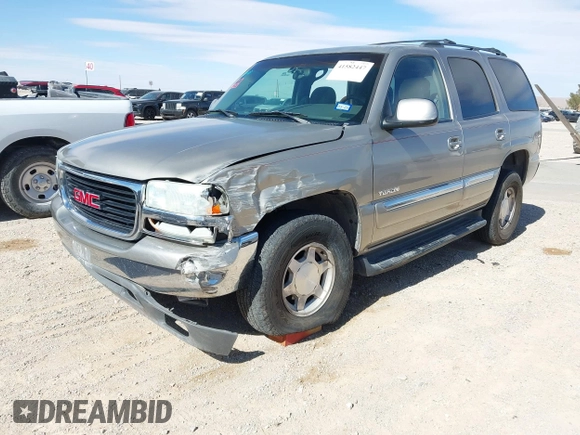 2003 GMC Yukon SLT with VIN 1GKEC13V33R298333, listed as a IAAI auction lot 41582447 with 166,047 mi miles. Bid and sale history available at carsss.com. Image 2.