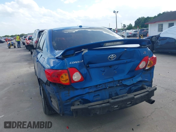 2009 Toyota Corolla with VIN 2T1BU40E69C154781, listed as a IAAI auction lot 42009936 with 180,039 mi miles. Bid and sale history available at carsss.com. Image 16.