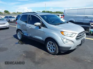 2019 Ford EcoSport SE with VIN MAJ3S2GE3KC274837, listed as a IAAI auction lot 42600471 with 73,110 mi miles and . Bid and sale history available at DreamBid. Image 1.