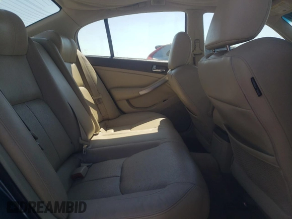 2006 Infiniti G35 with VIN JNKCV51E26M522120, listed as a Copart auction lot 62259174 with 123,641 mi miles and Salvage Title. Bid and sale history available at DreamBid. Image 10.