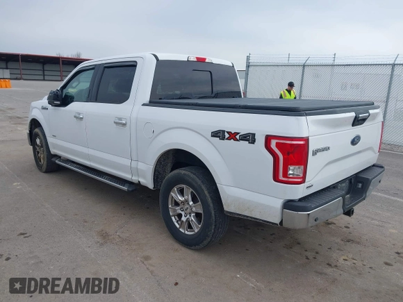 2016 Ford F-150 XLT with VIN 1FTEW1EP7GKF94133, listed as a IAAI auction lot 41893679 with 98,578 mi miles. Bid and sale history available at carsss.com. Image 3.