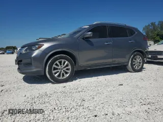 2018 Nissan Rogue SV with VIN KNMAT2MV4JP591164, listed as a Copart auction lot 50126705 with 163,365 mi miles and Salvage Title. Bid and sale history available at carsss.com. Image 1.