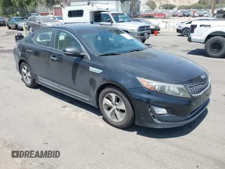 2014 Kia Optima LX with VIN KNAGM4AD1E5071856, listed as a IAAI auction lot 42809663 with 124,194 mi miles and . Bid and sale history available at DreamBid. Image 1.