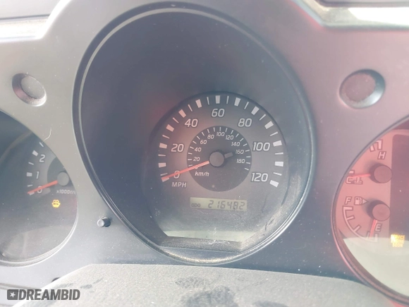 2003 Nissan Frontier 4WD SVE with VIN 1N6MD29Y93C451874, listed as a IAAI auction lot 41470198 with 216,482 mi miles. Bid and sale history available at carsss.com. Image 7.