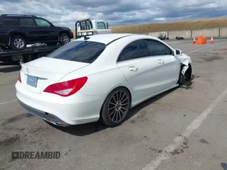 2018 Mercedes-Benz CLA 250 with VIN WDDSJ4EB7JN511447, listed as a IAAI auction lot 42227282 with 110,155 mi miles and . Bid and sale history available at DreamBid. Image 4.