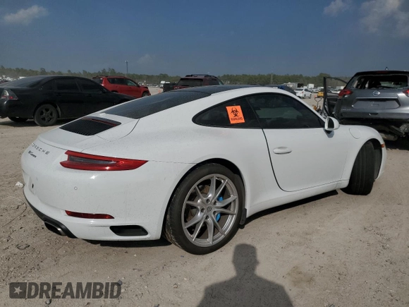 2019 Porsche 911 Carrera with VIN WP0AA2A9XKS103525, listed as a Copart auction lot 45664864 with Not Provided miles and . Bid and sale history available at DreamBid. Image 3.