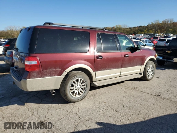 2009 Ford Expedition EL Eddie Bauer with VIN 1FMFK185X9EB03478, listed as a Copart auction lot 77695204 with 132,829 mi miles and Salvage Title. Bid and sale history available at carsss.com. Image 3.