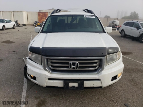 2013 Honda Ridgeline RTS with VIN 5FPYK1F45DB014830, listed as a Copart auction lot 85597084 with 199,538 mi miles and Salvage Title. Bid and sale history available at carsss.com. Image 5.