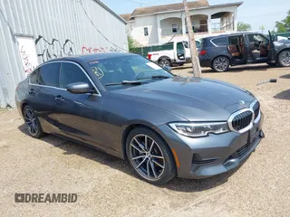 2020 BMW 3 Series 330i with VIN 3MW5R1J02L8B16680, listed as a IAAI auction lot 41928580 with Not Provided miles and . Bid and sale history available at DreamBid. Image 1.