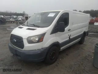 2017 Ford Transit Van with VIN 1FTYR1YMXHKA88027, listed as a IAAI auction lot 41574429 with 258,344 mi miles. Bid and sale history available at carsss.com. Image 2.