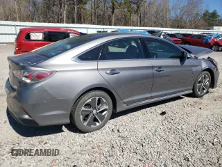 2018 Hyundai Sonata Hybrid Limited with VIN KMHE34L30JA087349, listed as a Copart auction lot 50045715 with 80,566 mi miles and Salvage Title. Bid and sale history available at carsss.com. Image 3.