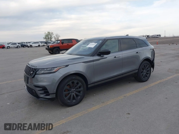 2021 Land Rover Range Rover Velar R-Dynamic S with VIN SALYT2EX3MA320305, listed as a IAAI auction lot 42158815 with 30,210 mi miles and . Bid and sale history available at DreamBid. Image 20.