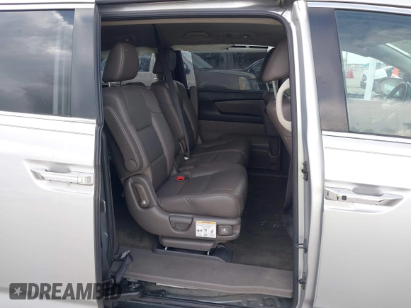 2014 Honda Odyssey EX-L with VIN 5FNRL5H60EB058753, listed as a IAAI auction lot 42595221 with 194,995 mi miles and . Bid and sale history available at DreamBid. Image 8.