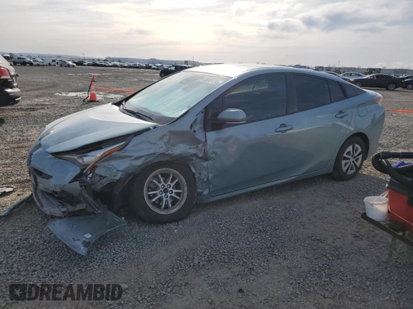 2017 Toyota Prius Two z VIN JTDKBRFU6H3053409, wystawiony jako Copart lot #48436015 z przebiegiem 190 663 mil mil oraz Szkoda całkowita • Salvage title. Historia ofert i sprzedaży dostępna na DreamBid. Obrazek 1.