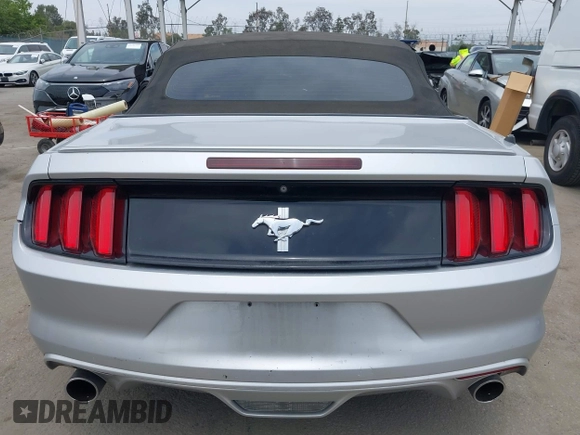 2015 Ford Mustang V6 with VIN 1FATP8EM5F5418946, listed as a IAAI auction lot 42375040 with 127,968 mi miles and . Bid and sale history available at DreamBid. Image 16.