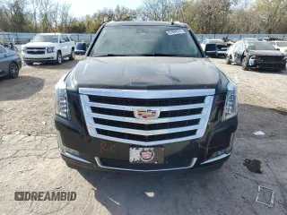 2018 Cadillac Escalade Luxury with VIN 1GYS3BKJXJR348574, listed as a Copart auction lot 81994574 with 143,867 mi miles and Salvage title. Bid and sale history available at DreamBid. Image 5.