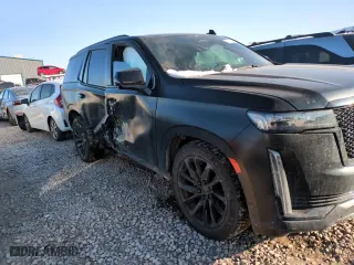 2023 Cadillac Escalade 4WD Sport Platinum with VIN 1GYS4GKLXPR286629, listed as a Copart auction lot 42982295 with 36,717 mi miles and Salvage Title. Bid and sale history available at carsss.com. Image 11.